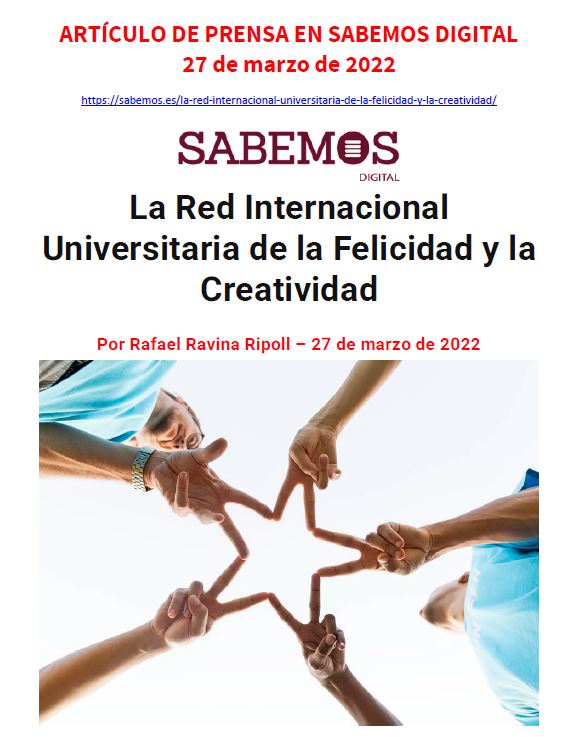 La Red Internacional Universitaria de la Felicidad y la Creatividad