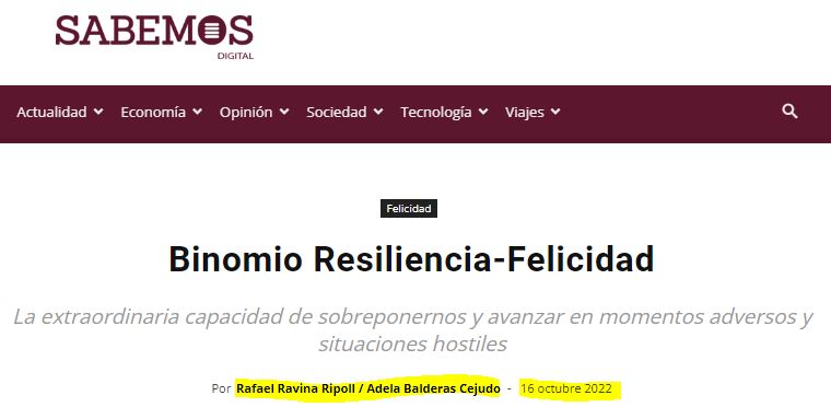 Binomio Resiliencia-Felicidad