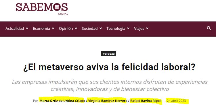 ¿El metaverso aviva la felicidad laboral?