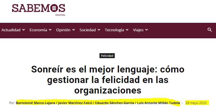 Sonreír es el mejor lenguaje: cómo gestionar la felicidad en las organizaciones