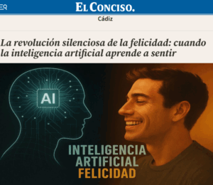 La revolución silenciosa de la felicidad: cuando la inteligencia artificial aprende a sentir.